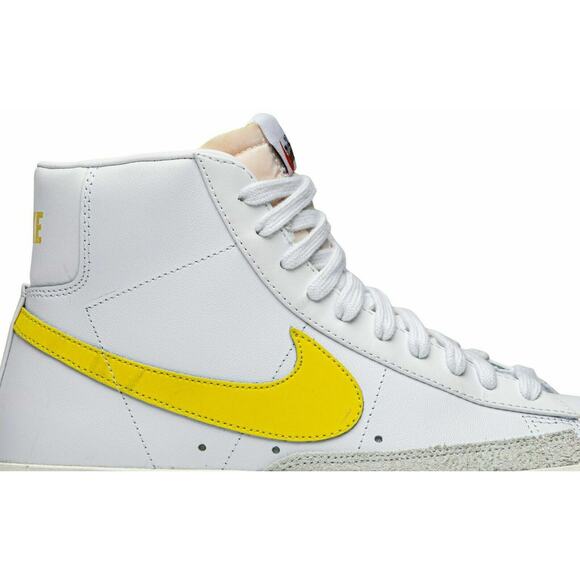 NIKE Blazer Mid \'77 Vintage Opti Yellow Men\'s Size 4 Women\'s 5.5 BQ6806-101 main image 4